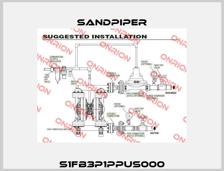 S1FB3P1PPUS000 Sandpiper