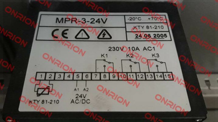 MPR-3 24VUC Welba