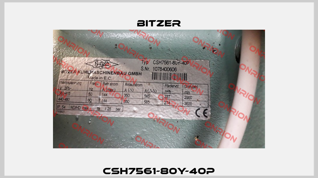 CSH7561-80Y-40P Bitzer