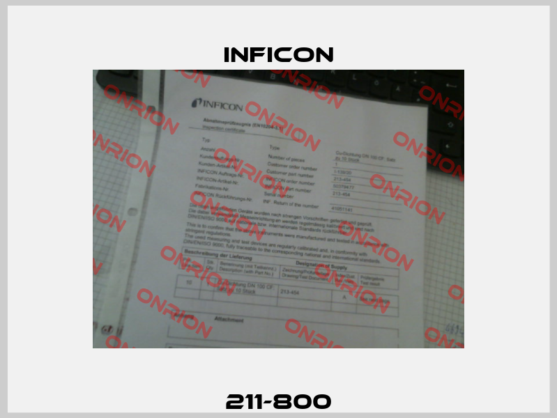 211-800 Inficon