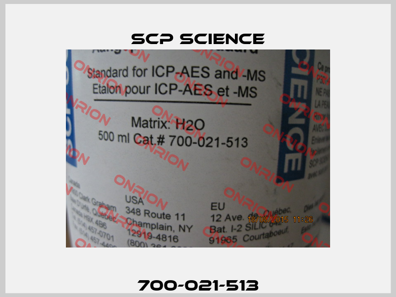700-021-513 Scp Science