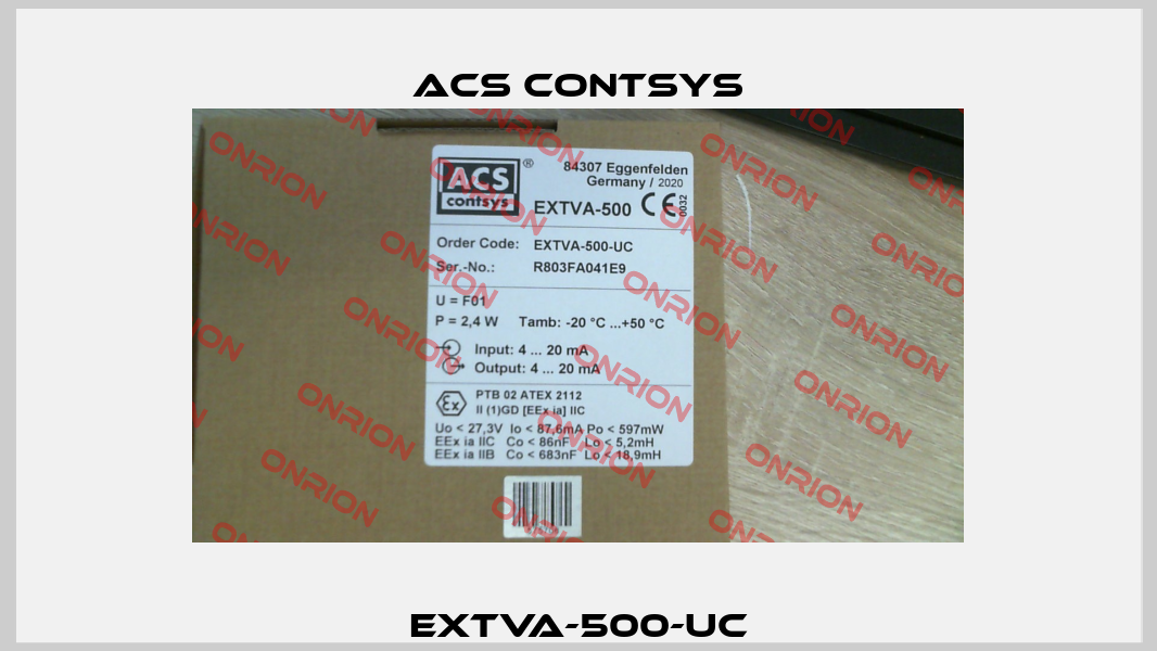 ExTVA-500-UC ACS CONTSYS