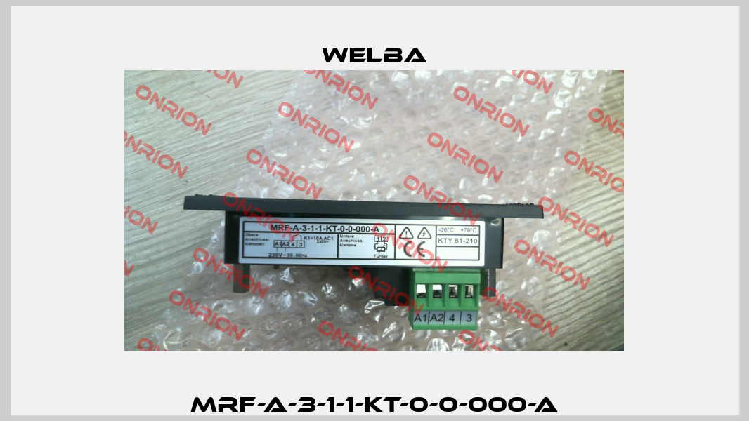 MRF-A-3-1-1-KT-0-0-000-A Welba