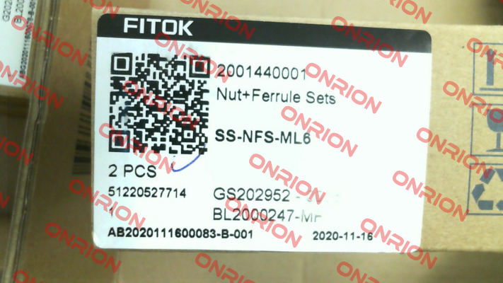 SS-NFS-ML6 Fitok