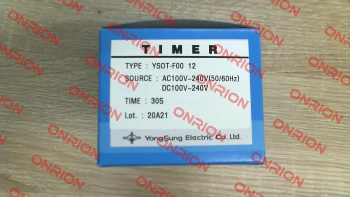 YS OT-F0012 30S YongSung Electric