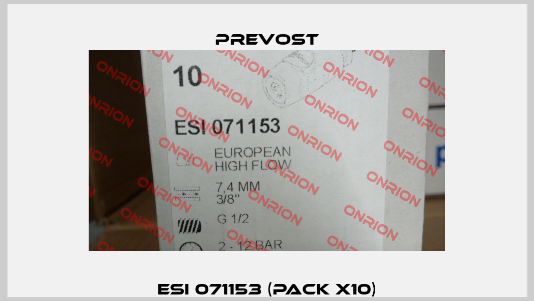 ESI 071153 (pack x10) Prevost