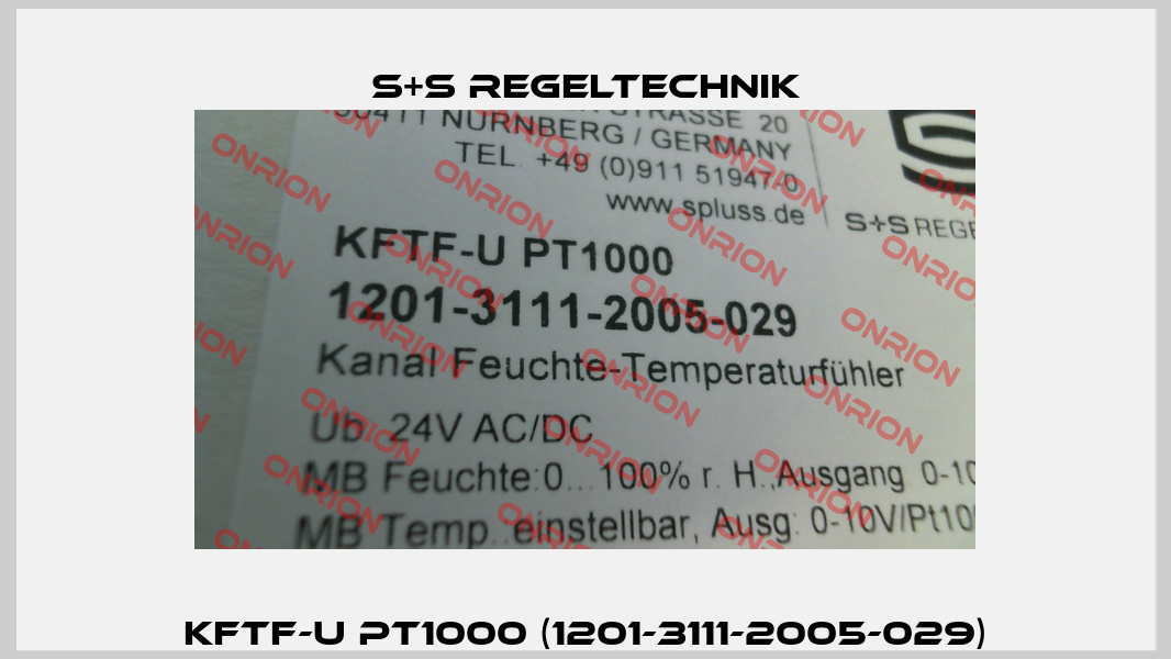 KFTF-U Pt1000 (1201-3111-2005-029) S+S REGELTECHNIK
