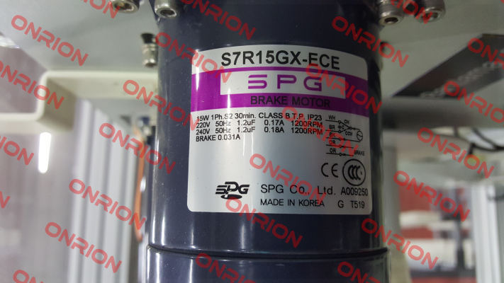 S7R15GX-ECE Spg Motor