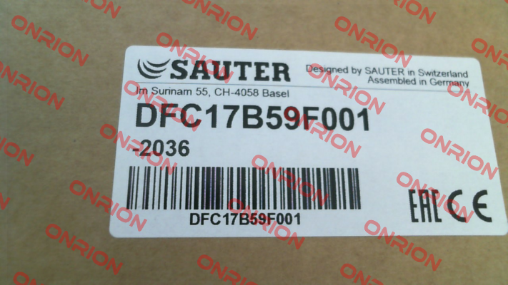 DFC17B59F001 Sauter