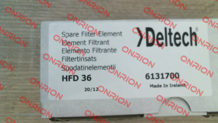 P/N:6131700; Type: HFD 36 Deltech