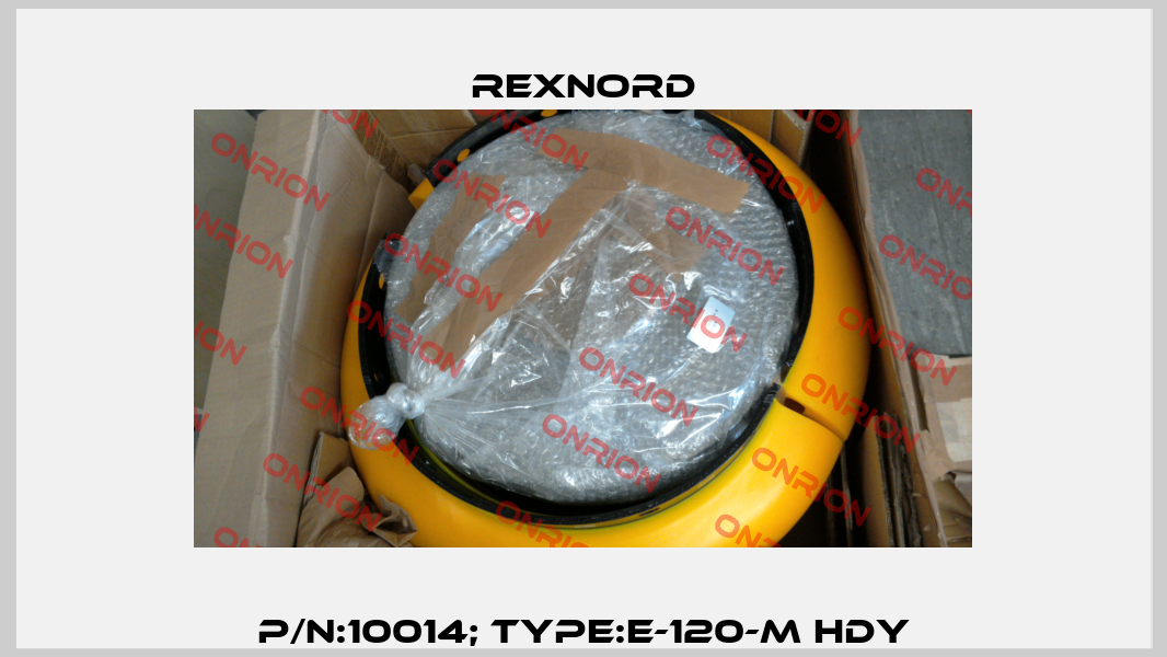 P/N:10014; Type:E-120-M HDY Rexnord