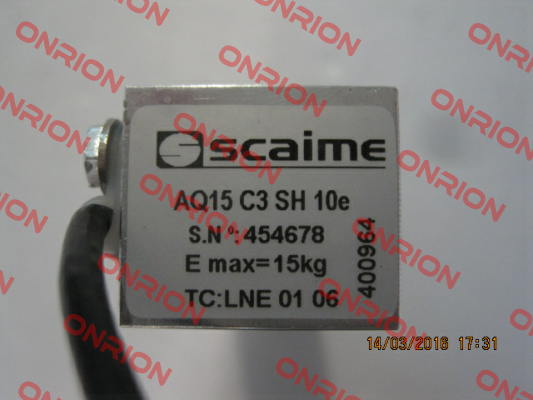 P/N: 400964, AQ15 C3 SH 10e  Scaime