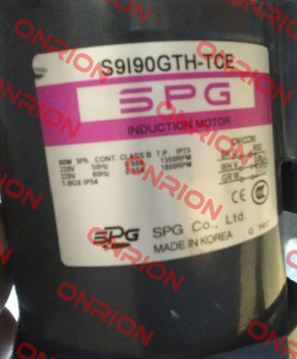 SPG S9I90GTH-TCE Spg Motor