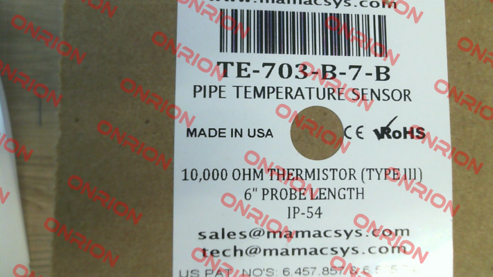 TE-703-B-7-B-- Mamac Systems
