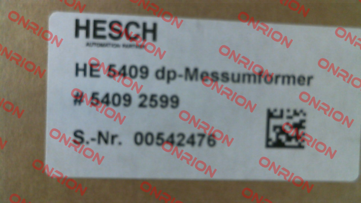 HE 5409 (5409 2599) Hesch