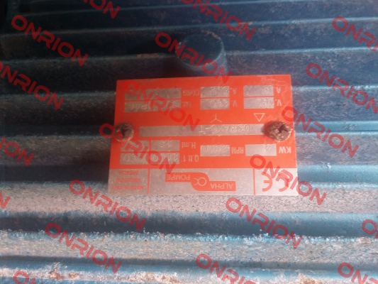 03 RAG-T Alpha Pompe