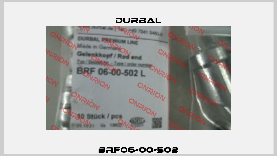 BRF06-00-502 Durbal
