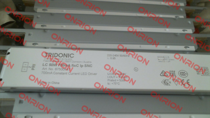 87500447 / LC50W 700mA fixC Ip SNC Tridonic