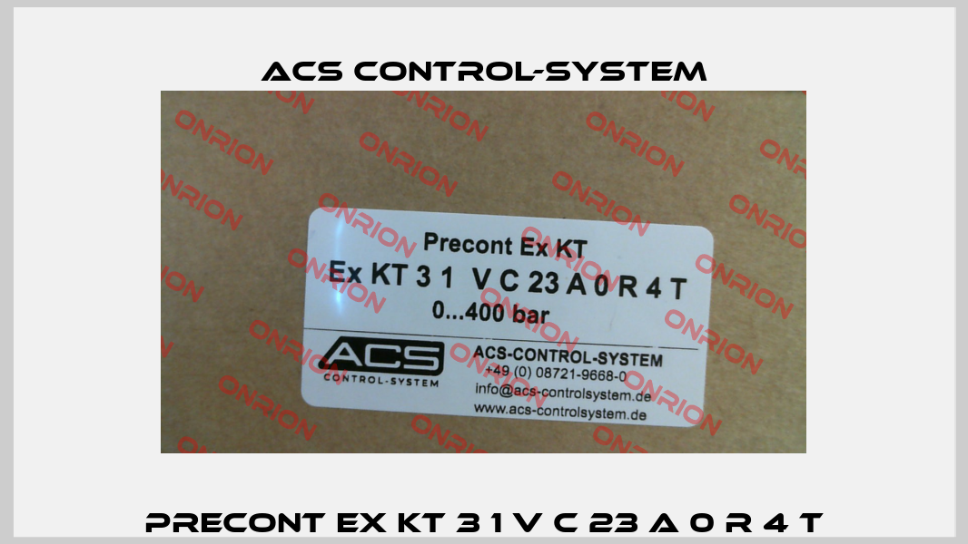 Precont Ex KT 3 1 V C 23 A 0 R 4 T Acs Control-System