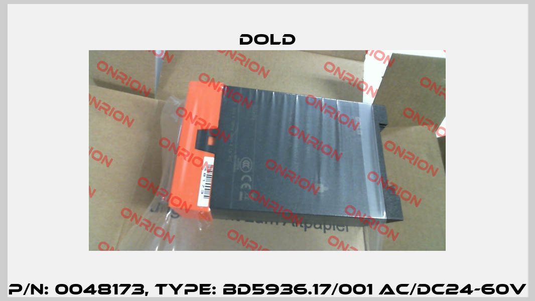 p/n: 0048173, Type: BD5936.17/001 AC/DC24-60V Dold