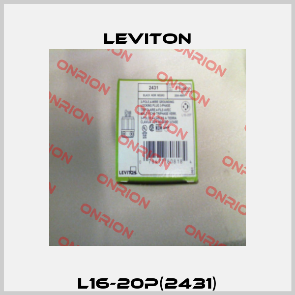 L16-20P(2431) Leviton
