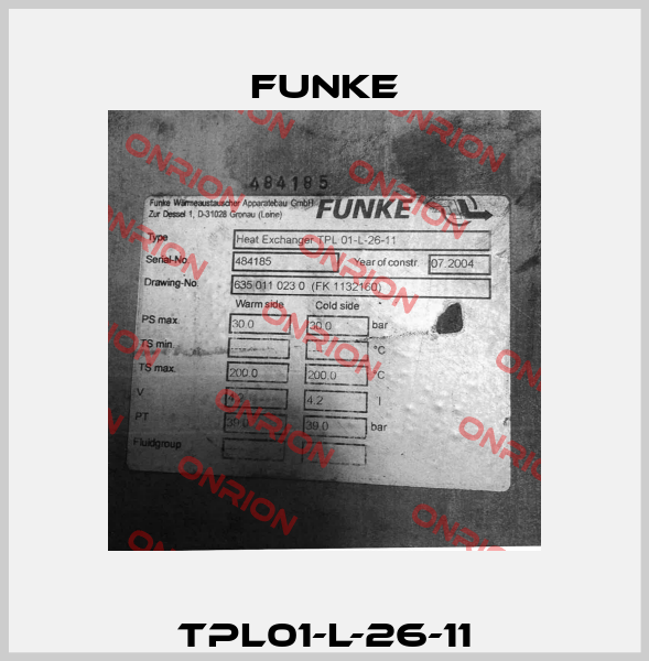 TPL01-L-26-11 Funke