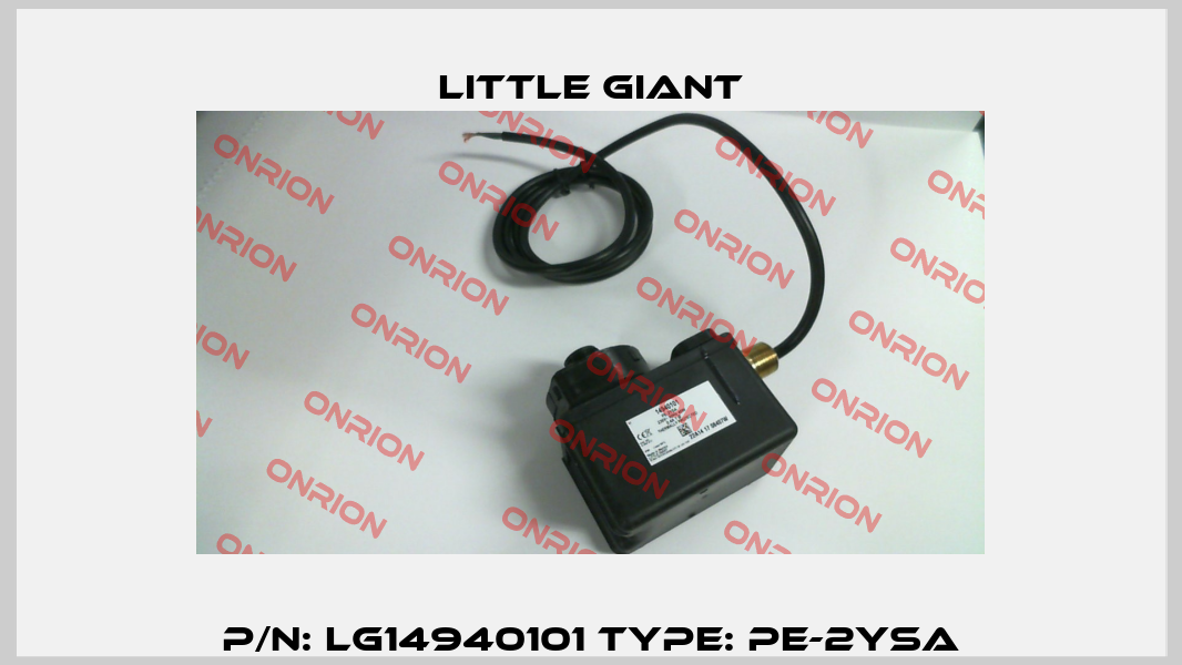 p/n: LG14940101 Type: PE-2YSA Little Giant