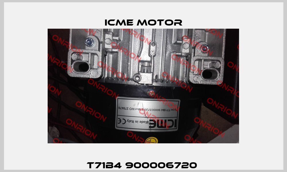 T71B4 900006720  Icme Motor
