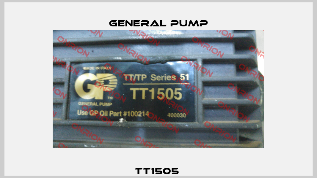 TT1505  General Pump