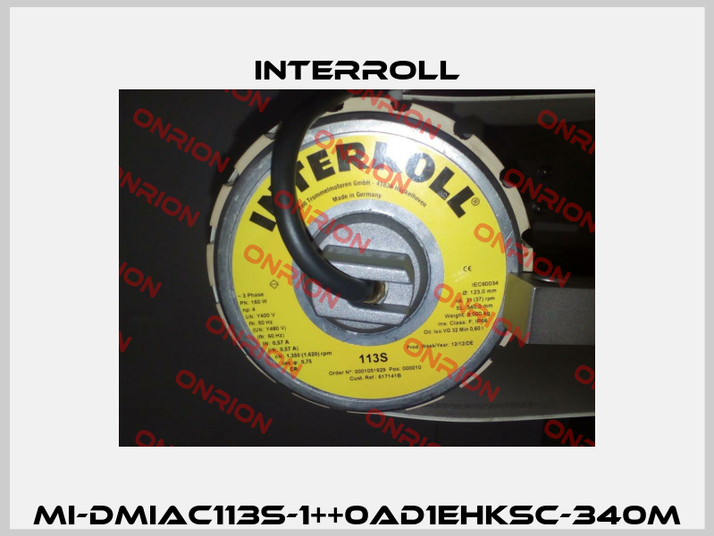 MI-DMIAC113S-1++0AD1EHKSC-340m Interroll