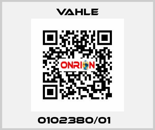 0102380/01   Vahle