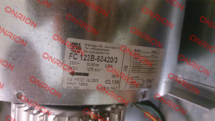 FC 123B-60420/3 OEM Euro Motors Italia