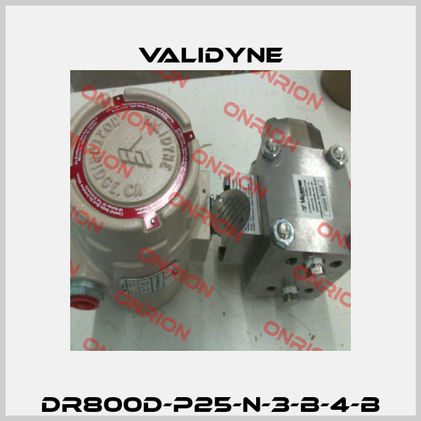 DR800D-P25-N-3-B-4-B VALIDYNE