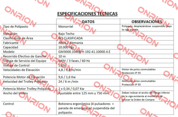 GM 3000.10000 H-192 .41.10000.4.E 160.24  Abus