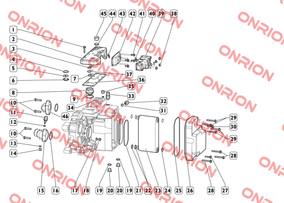 Spare part for VR123 Voith