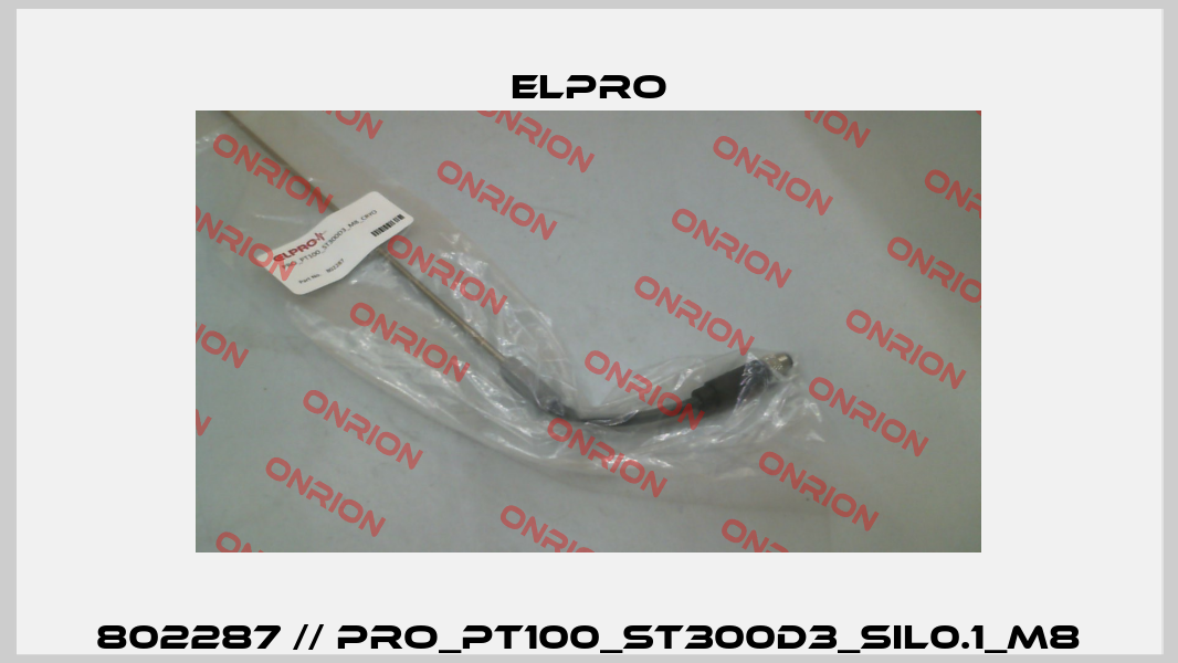 802287 // PRO_PT100_ST300D3_SIL0.1_M8 Elpro