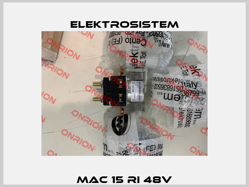 MAC 15 RI 48V Elektrosistem