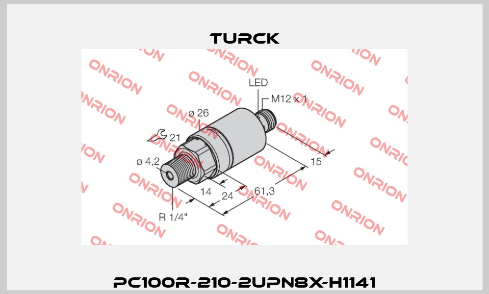 PC100R-210-2UPN8X-H1141 Turck