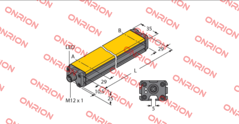 LI800P0-Q25LM0-ESG25X3-H1181 Turck