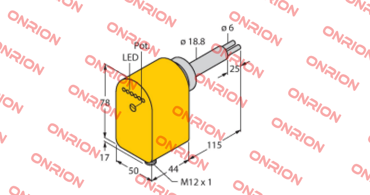 FCS-HA2P-LIX-H1141/AL115 Turck