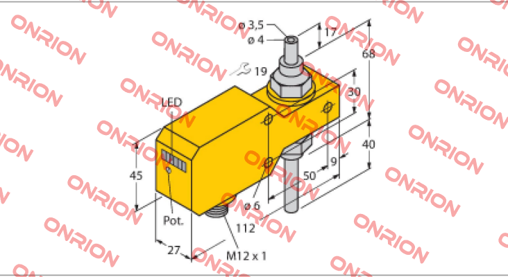 FCI-TCD04A4P-AP8X-H1141 Turck