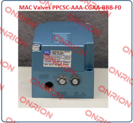 PPC5C-AGA-AGAA-BBB-FO МAC Valves