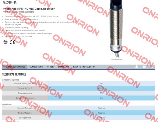 FAIZ/BN-3A Micro Detectors / Diell