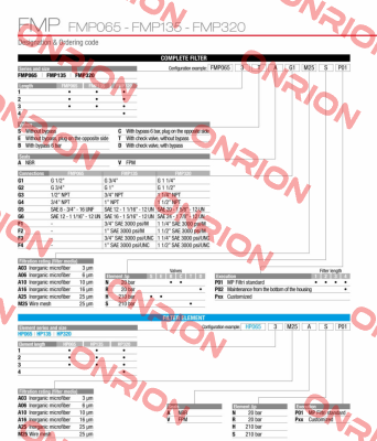 FMP-135-2-S-A-G1-A10-H-P01 MP Filtri