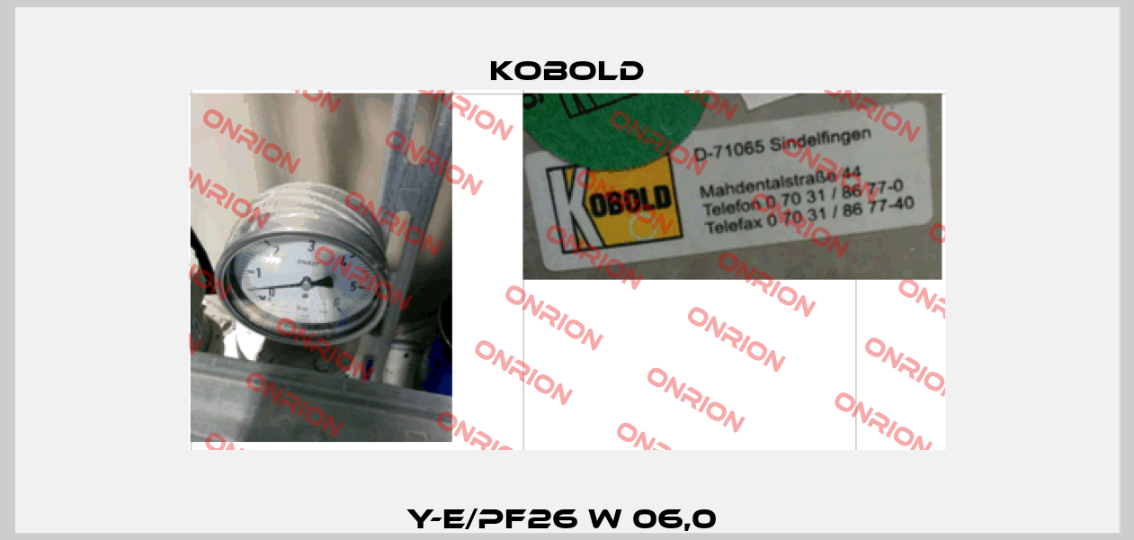 Y-E/PF26 W 06,0  Kobold