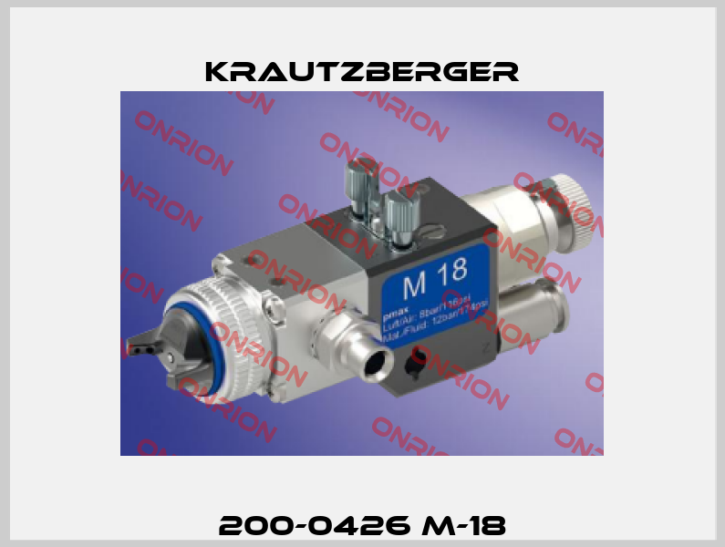 200-0426 M-18 Krautzberger