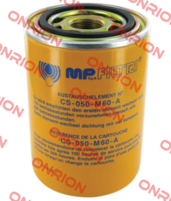 P/N: 1083 Type: CS-050-M60-A MP Filtri