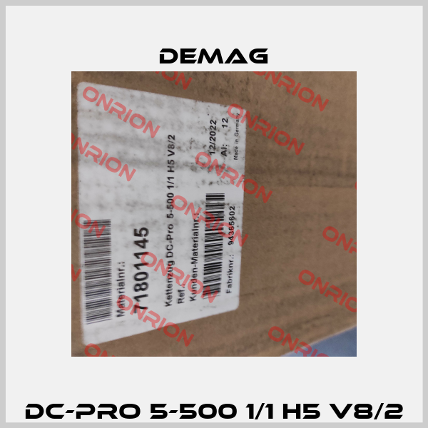 DC-PRO 5-500 1/1 H5 V8/2 Demag