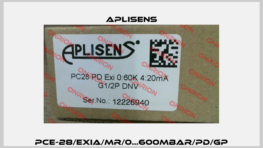PCE-28/Exia/MR/0...600mbar/PD/GP Aplisens