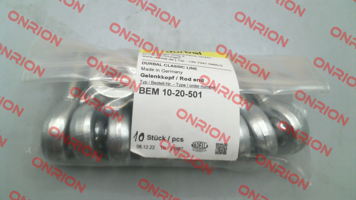 BEM 10 20-501 Durbal